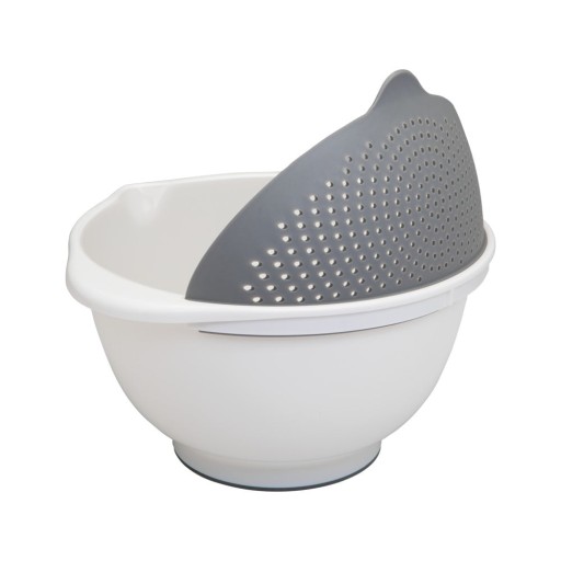 Bol cu strecurătoare 2 în 1 Metaltex, Ø 28 cm