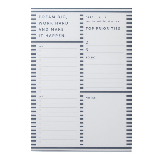 Planificator din hârtie A5 Busy B Stripe, 60 pagini