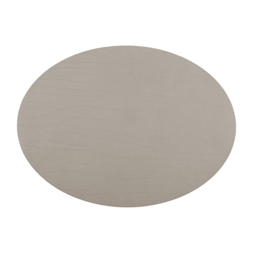 Suport farfurie din piele reciclată ZicZac Titan, 33 x 45 cm, gri - bej