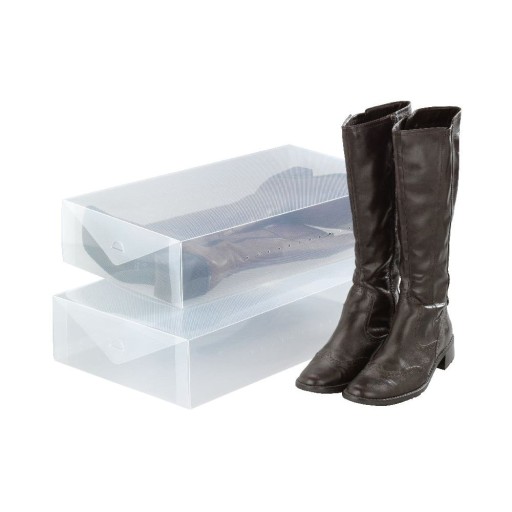 Set 2 cutii depozitare cizme Wenko Pack