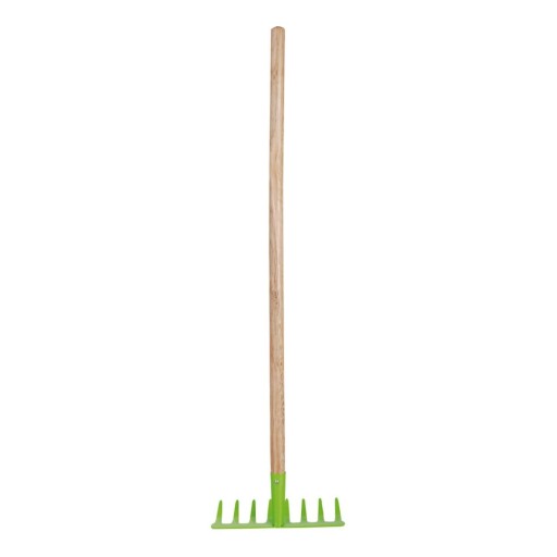 Greblă pentru copii Esschert Design Gardener, verde