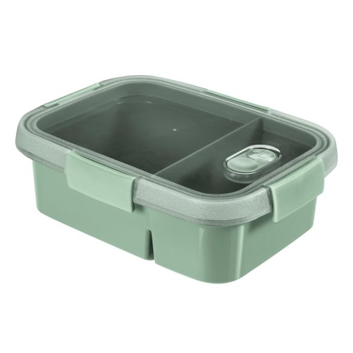 Cutie pentru prânz Curver To Go Dual, 900 ml, verde