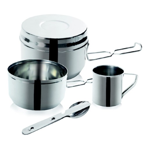 Set 7 vase de camping din inox Orion Track