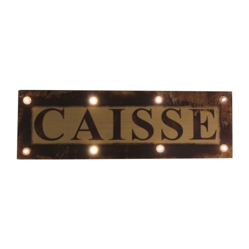 Tăbliță cu lumini Antic Line Caisse