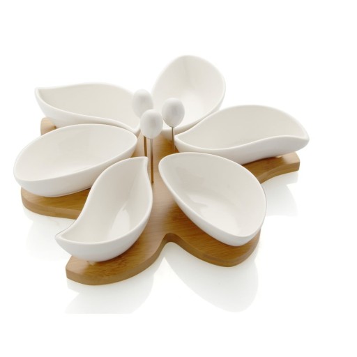 Bol servire Brandani Tranches, 23,5 x 26 cm