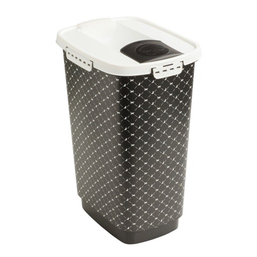 Cutie de granule pentru animale negru 25 l Cody - Rotho