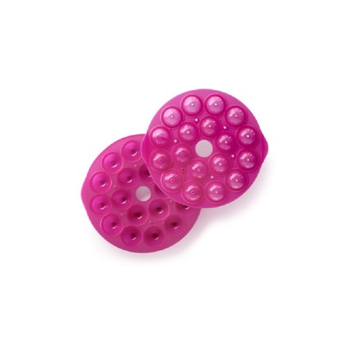 Formă din silicon pentru cake pops Lékué Pops, ⌀ 26,5 cm, roz
