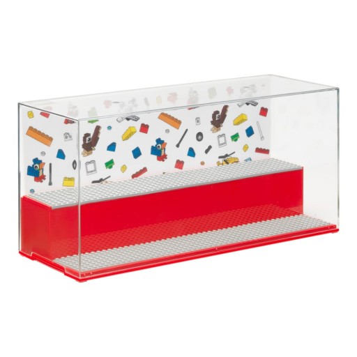 Cutie depozitare piese LEGO®, roșu