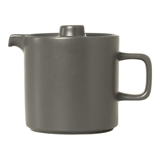 Ceainic din ceramică Blomus Pilar, 1 l, gri