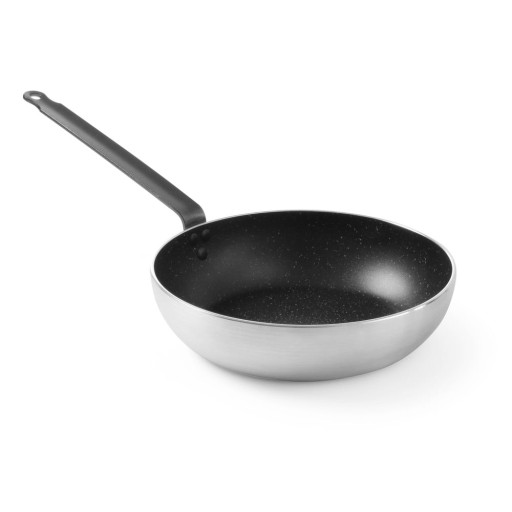 Tigaie WOK din aluminiu cu suprafață antiaderentă Hendi Marble, ø 28 cm