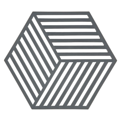 Suport pentru vase fierbinți Zone Hexagon, gri închis
