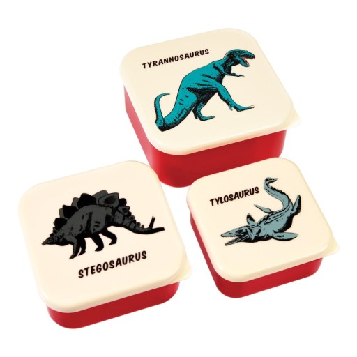 Set 3 cutii pentru gustări Rex London Prehistoric Land