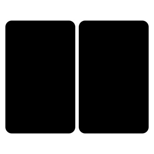Protecții de aragaz 2 buc. din sticlă temperată 30x52 cm Universal – Wenko