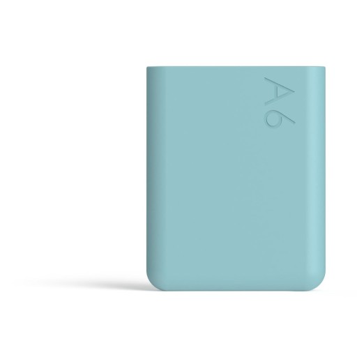 Husă din silicon pentru sticlă de buzunar Memobottle A6 Sleeve, albastru turcoaz