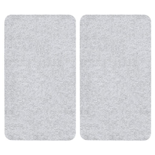 Protecții de aragaz 2 buc. din sticlă temperată 52x30 cm Transparent – Allstar