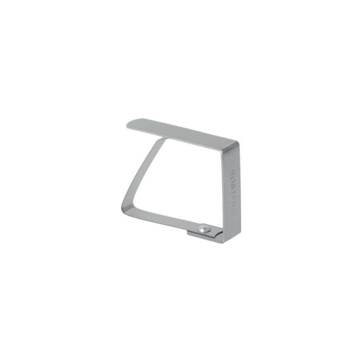 Set 4 cleme din inox pentru fața de masă Metaltex Napkin