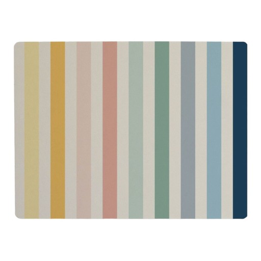 Suport de farfuriecolorat The Wild Hug Stripes, 55 x 35 cm