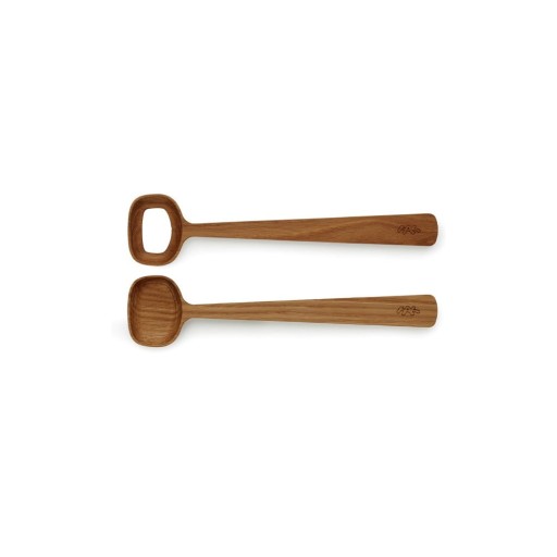Tacâmuri din lemn pentru salată Kähler Design Hammershoi