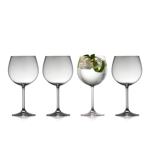 Set 4 pahare pentru gin & tonic Lyngby Glas Juvel, 570 ml