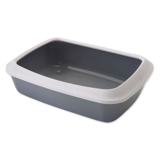 Litieră pentru pisici gri 37x50 cm Savic Iriz – Plaček Pet Products