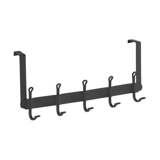 Cuier de ușă negru din metal 37 cm Nostalgia – Wenko