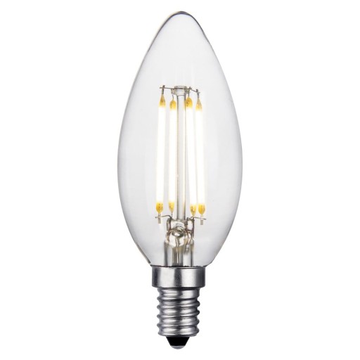 Bec E14, cu lumină caldă 2 W Standard – Fischer & Honsel