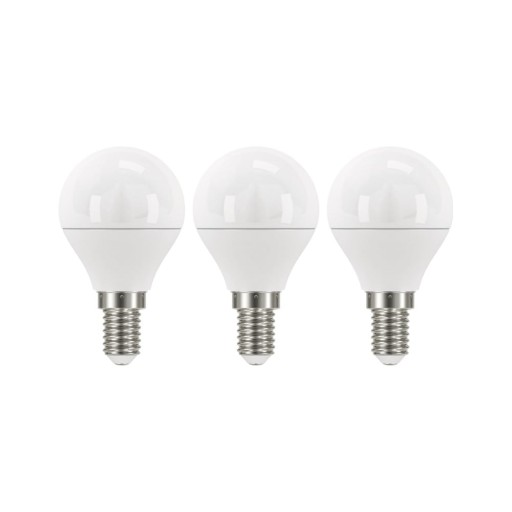 Set 3 becuri cu LED EMOS Classic Mini Globe Neutral White, 5W E14