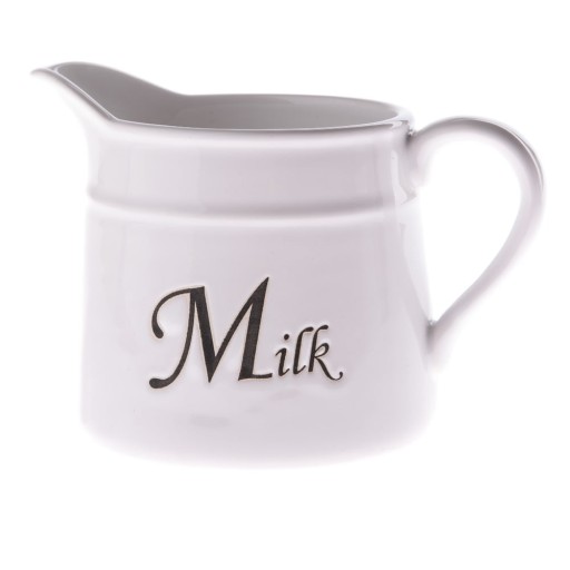 Ulcior lapte din ceramică Dakls, 460 ml, alb