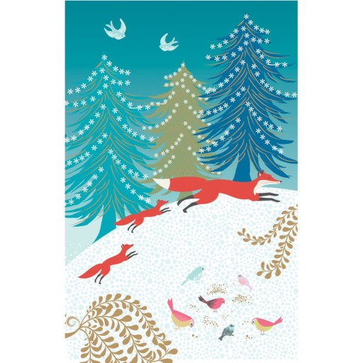 Felicitări 8 buc. cu model de Crăciun Christmas – Roger la Borde