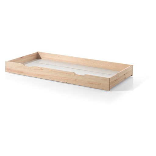 Sertar pentru sub pat de copii în culoare naturală 90x190 cm Dallas – Vipack