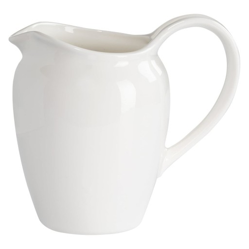 Cană pentru lapte din porțelan Maxwell & Williams Basic, 720 ml, alb
