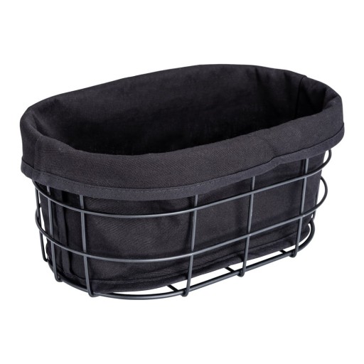 Suport cu inserție textilă pentru produse de patiserie Wenko Black Outdoor Kitchen Bela, negru