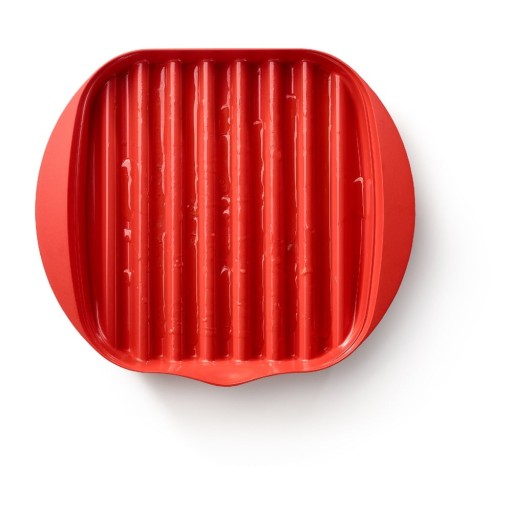Recipient din plastic pentru bacon Lékué Bacon, roșu
