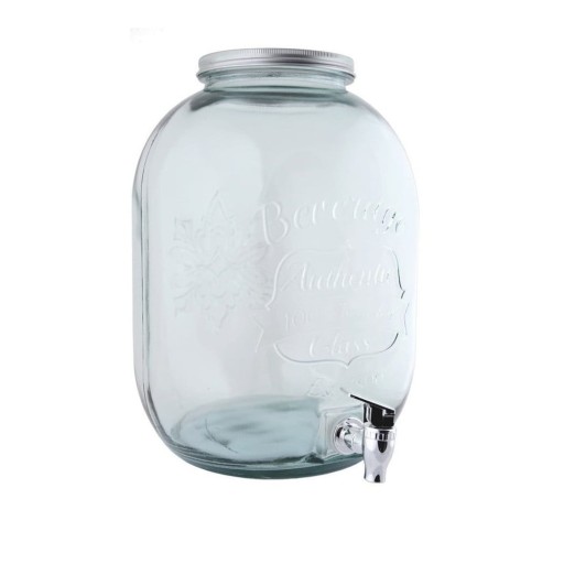 Recipient pentru limonadă din sticlă reciclată, 12,5 l Authentic - Ego Dekor
