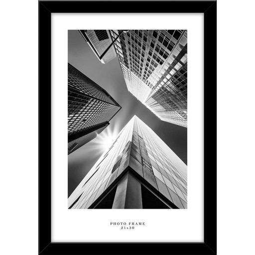 Ramă foto de perete Styler Floryda, 24 x 33 cm, negru