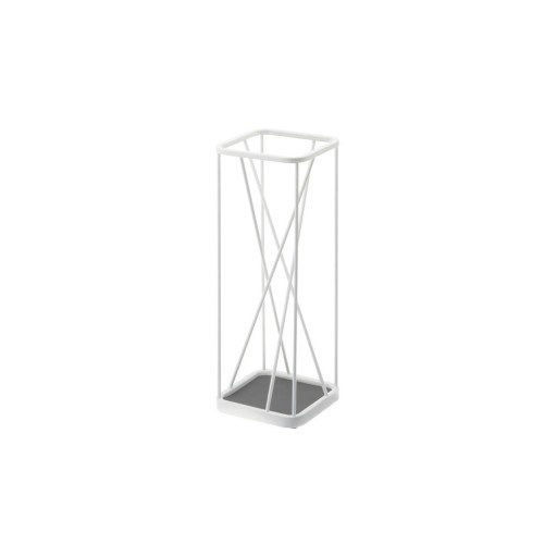 Suport pentru umbrele YAMAZAKI 9 Square, alb