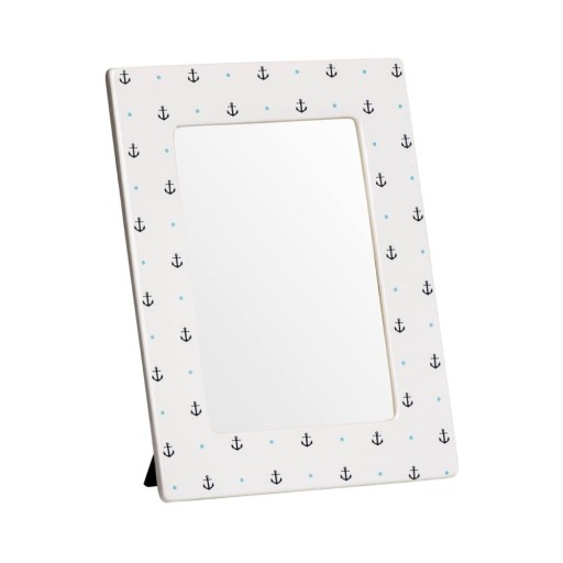 Ramă foto albă din piatră 16x21 cm Sailor – Premier Housewares