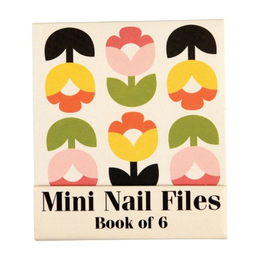 Set 6 mini pile pentru unghii Rex London Tulip Bloom