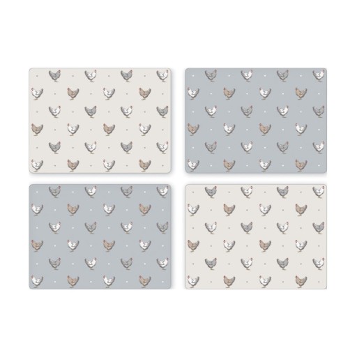 Set 4 suporturi pentru farfurie 29x21 cm Farmers Kitchen - Cooksmart ®
