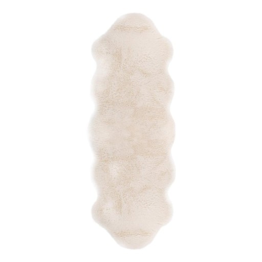 Blană de oaie artificială Tiseco Home Studio Lambskin, 60 x 180 cm, alb