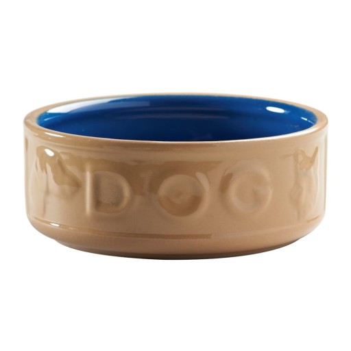 Bol din ceramică pentru câini Mason Cash Blue Cane, ø 18 cm