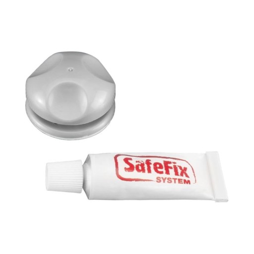 Set 2 cârlige cu lipici Metaltex Eureka!