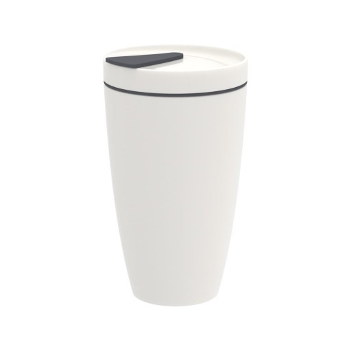 Cană de voiaj din porțelan Villeroy & Boch Like To Go, 350 ml, alb