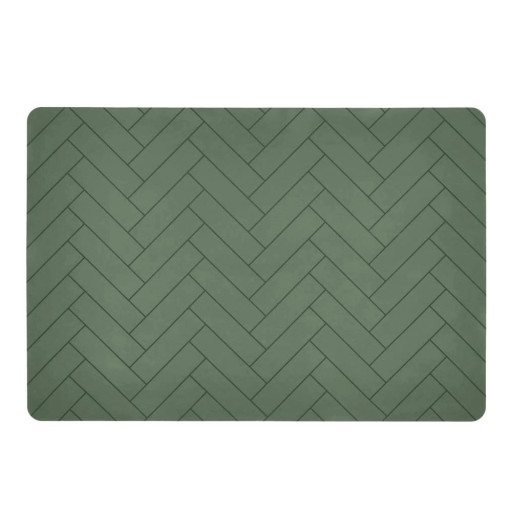 Suport din silicon pentru farfurie Södahl Tiles, 33 x 48 cm, verde