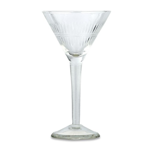 Set 4 pahare de cocktail din sticlă reciclată Nkuku Mila