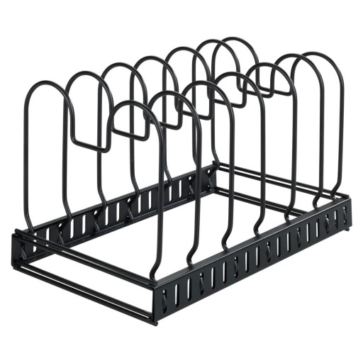 Suport veselă bucătărie Wenko Basic, negru