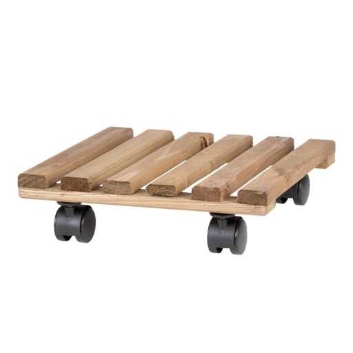 Bază mobilă pentru ghiveci din lemn (înălțime 8 cm) Indoor & Outdoor – Esschert Design