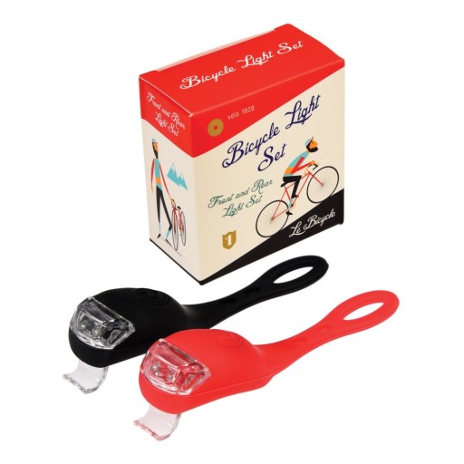 Set 2 lumini de siguranță pentru bicicletă Rex London Le Bicycle