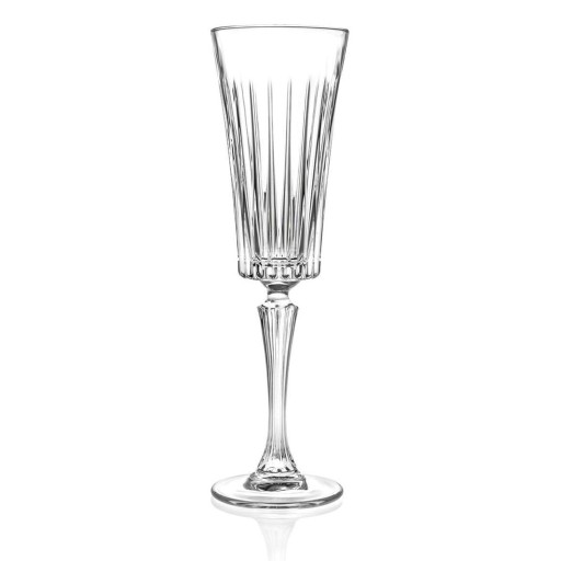 Set 6 pahare pentru vin spumant RCR Cristalleria Italiana Edvige, 210 ml