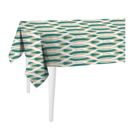Față de masă Mike & Co. NEW YORK Honey Beige, 140 x 140 cm, verde